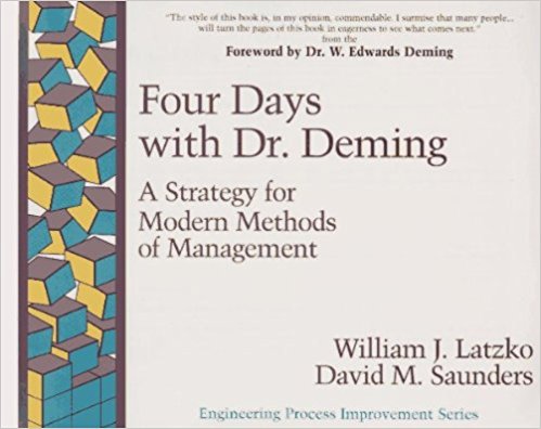 Cover image of the book Four Days with Deming